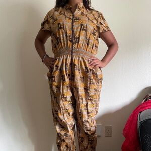 African Print Jumpsuit